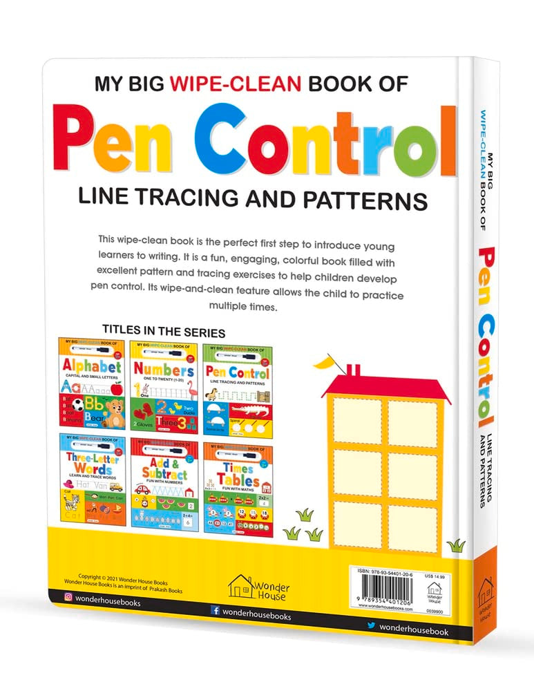 Children's Pen Control Training Book (64 pages)